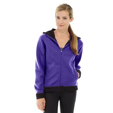 Circe Hooded Ice Fleece-XL-Purple