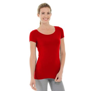 Tiffany Fitness Tee-XS-Red